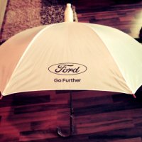 НОВО! Оригинален чадър Ford, снимка 5 - Аксесоари и консумативи - 22919388