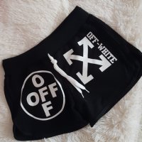 Къси гащи Off White, снимка 1 - Къси панталони и бермуди - 25829408