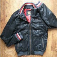 superdry womens leather jacket - страхотно дамско кожено яке, снимка 4 - Якета - 23692773