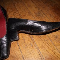 Go Max 37 черни дамски обувки естествена кожа, снимка 5 - Дамски обувки на ток - 20560900
