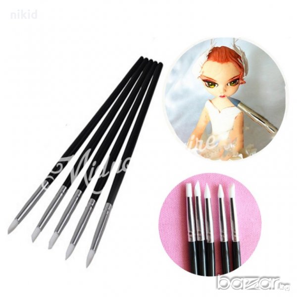 5 бр инструмент за оформяне декориране скулптуриране моделиране, снимка 1