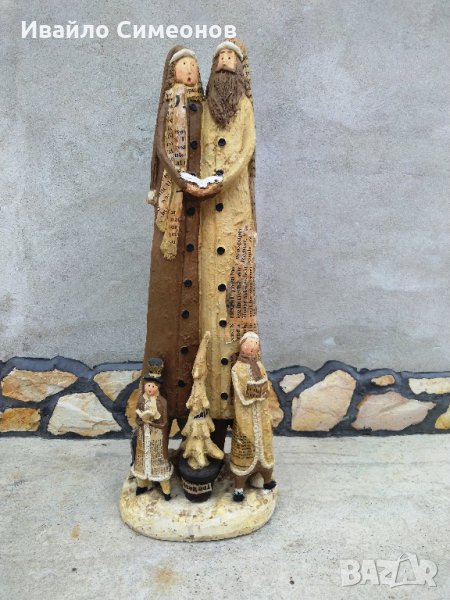 Еврейска статуетка, хор, Ханука, снимка 1