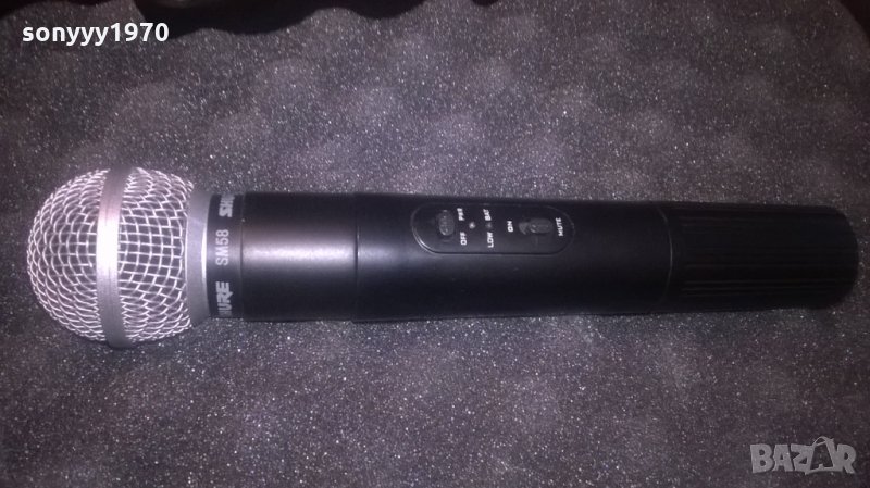 поръчан-SHURE USA-PROFI MICROPHONE-внос швеицария, снимка 1