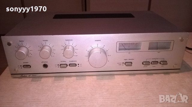 audion a-200 stereo amplifier-внос швеицария, снимка 4 - Ресийвъри, усилватели, смесителни пултове - 21824229