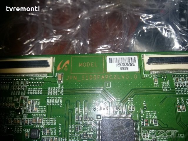 T-CON BOARD JPN_S100FAPC2LV0.0, снимка 2 - Части и Платки - 21114188