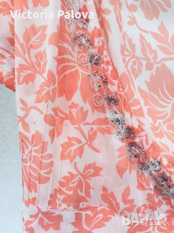 Романтична нежна рокля “прегърни ме”,wrap, снимка 4 - Рокли - 25630351