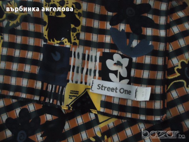 Шал "Street One" копринен, снимка 2 - Шапки - 17914878