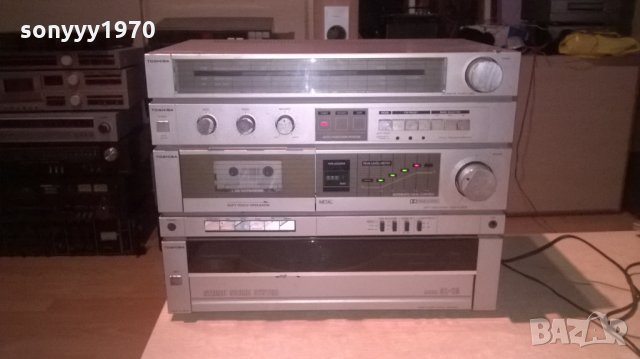 toshiba sl-10 ampli/tuner/deck/turntable-made in japan-swiss, снимка 9 - Ресийвъри, усилватели, смесителни пултове - 24433166
