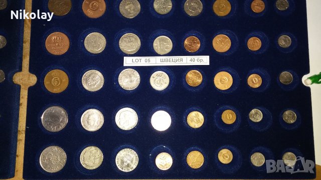 МОНЕТИ ШВЕЦИЯ, снимка 4 - Нумизматика и бонистика - 24459072