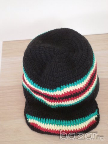 Оригинална мъжка шапка Style Rasta от Етиопия, снимка 3 - Шапки - 14456579