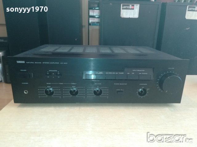 &yamaha ax-400 made in japan-stereo amplifier-внос швеицария, снимка 3 - Ресийвъри, усилватели, смесителни пултове - 20964945