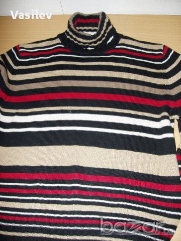 Пуловер на Cecil Gmbh&co. Kg Germany яка тип поло ном. X L, снимка 2 - Блузи с дълъг ръкав и пуловери - 15628834