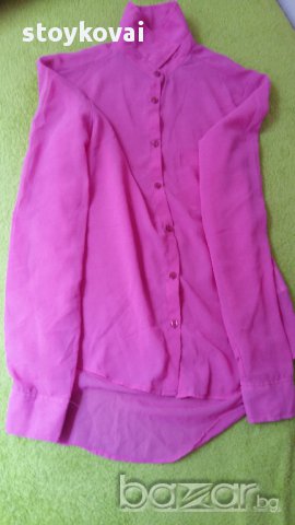 розова риза, снимка 2 - Ризи - 17645856