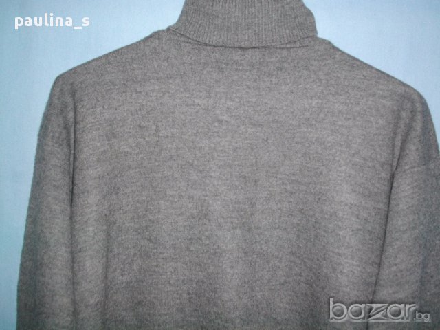 Пуловер тип пончо с Ръкави / 100% кашмир и вълна , снимка 7 - Блузи с дълъг ръкав и пуловери - 16389004