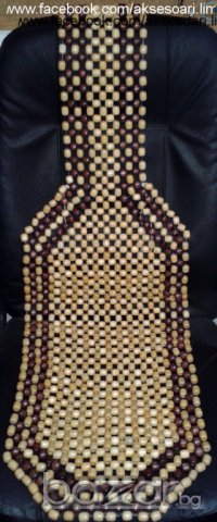 Дървен масажор, подложка за седалки, снимка 3 - Аксесоари и консумативи - 7293456