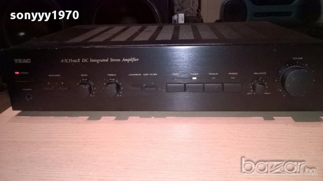 Teac a-x35mkII stereo amplifier-внос швеицария, снимка 4 - Ресийвъри, усилватели, смесителни пултове - 14221847