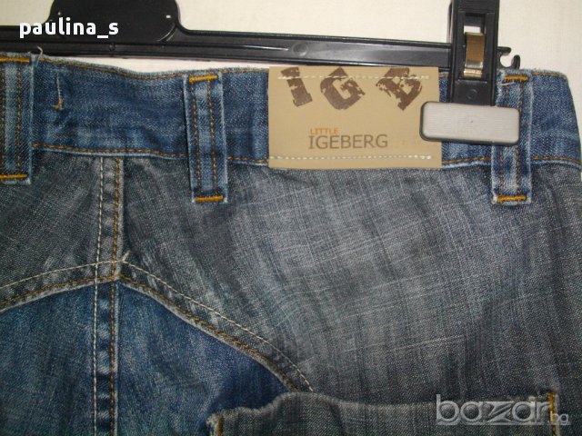 Мъжки двуцветни дънки ”Little ICEBERG”-оригинал, снимка 9 - Дънки - 14941231