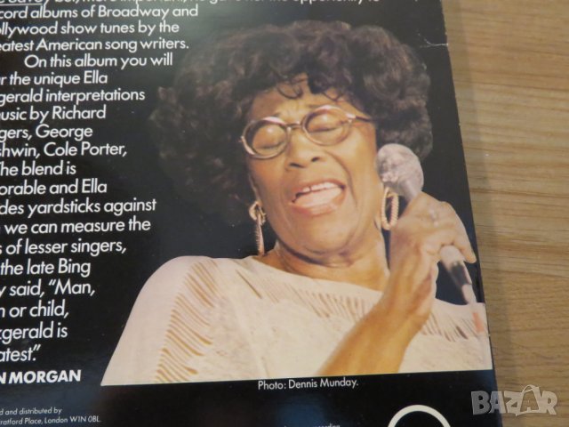 Грамофона плоча Ела Фицджералд, Ella Fitzgerald - Incomparable  - изд. 1980 г., снимка 6 - Грамофонни плочи - 25070251