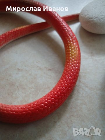 " Червена змия "  - реалистична силиконова змия, снимка 6 - Други - 21533063