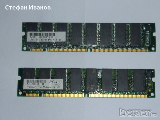 Рам памет sdram 512mb - 4 x 128mb., снимка 3 - RAM памет - 20270081