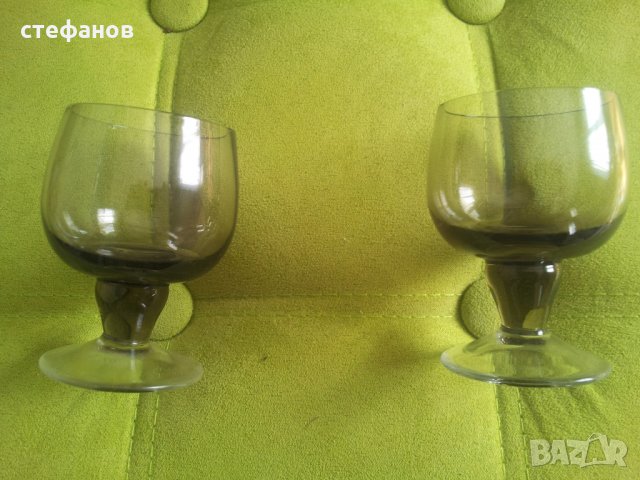 Стъклени чашки за концентрат, коняк 6 бр комплект, снимка 5 - Чаши - 24116549