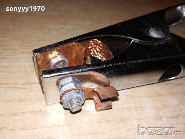 щипка за кабел маса за електрожен-нова 17см, снимка 4 - Други инструменти - 20819590