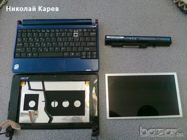 Продавам лаптоп на части или цял Acer Aspire One ZG5 