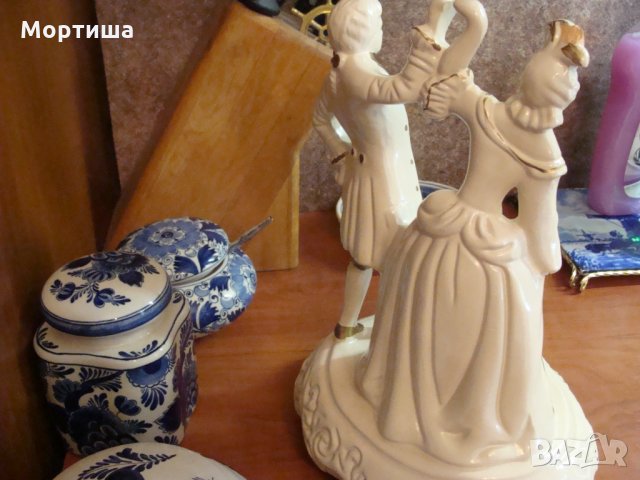 Антикварна  фигура ръчна изработка, снимка 4 - Декорация за дома - 25723036