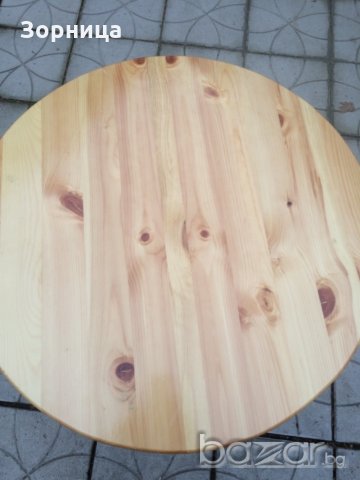 Дървена масичка, снимка 3 - Столове - 21078994
