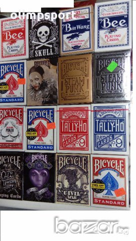 карти за игра Bicycle,Tally ho, Bee, Furnier и други, снимка 6 - Карти за игра - 17512726