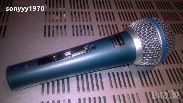 shure beta 58s-жичен-внос швеицария, снимка 1 - Микрофони - 25121457