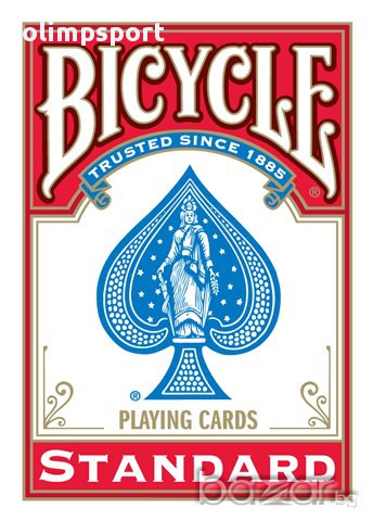 карти Bicycle, Standard, пластицирани  нови