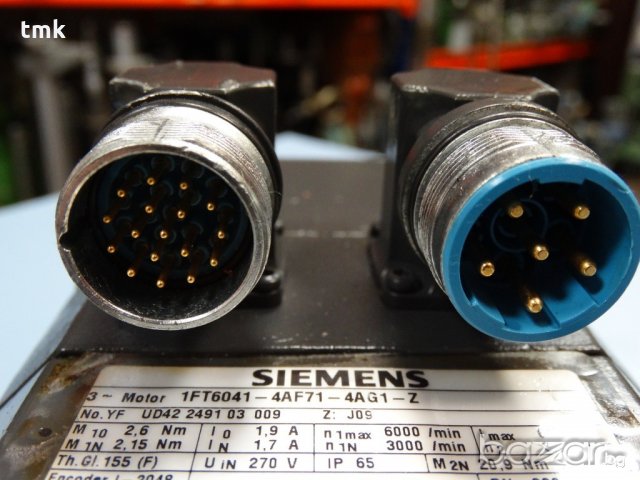 мотор-редуктор SIEMENS, снимка 6 - Резервни части за машини - 20574343