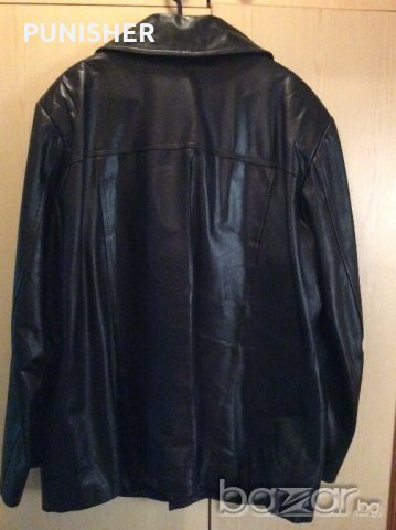 Мъжко Кожено Яке XXL, снимка 2 - Якета - 19183620