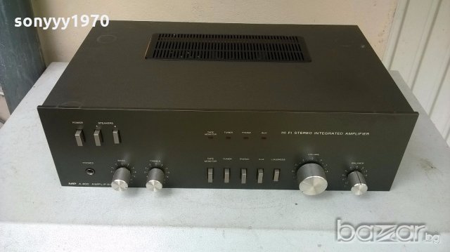 mp a 400 hi-fi-stereo amplifier-140watt-внос швеицария, снимка 5 - Ресийвъри, усилватели, смесителни пултове - 18215841