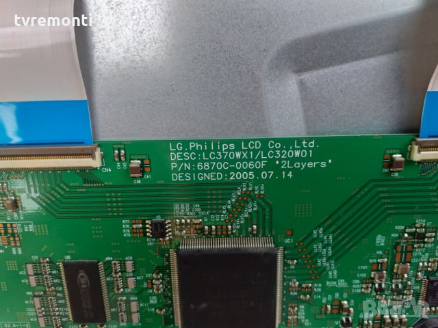 T-CON BOARD 6870C-0060F, снимка 2 - Части и Платки - 25593619