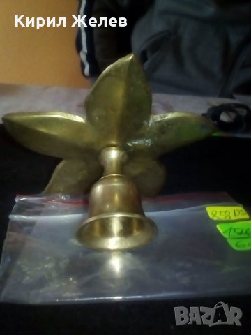 Свещтник листенца -858, снимка 2 - Други ценни предмети - 23575599