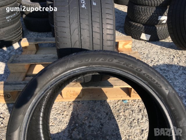  305/30/20 Пирели ПиЗеро 2015г 5+мм, снимка 8 - Гуми и джанти - 24577813