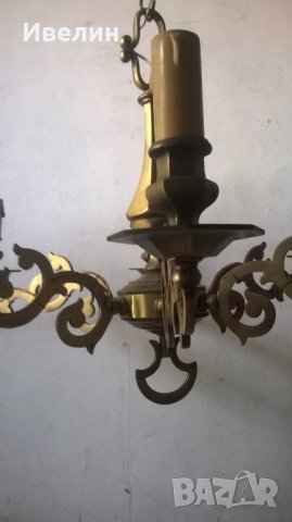 бароков полилей от бронз, снимка 5 - Полилеи - 25688081