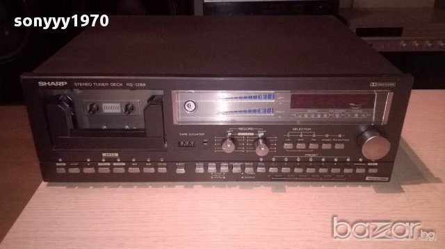 sharp  rs-1288h tuner deck/apss-made in japan-from uk, снимка 8 - Ресийвъри, усилватели, смесителни пултове - 17063543
