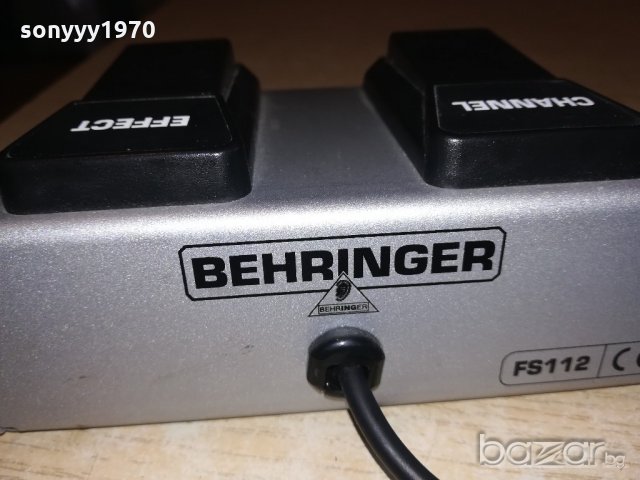 behringer fs112-channel & effect-внос швеицария, снимка 8 - Китари - 20810438