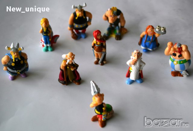 Киндер играчки от серията Астерикс и викингите  