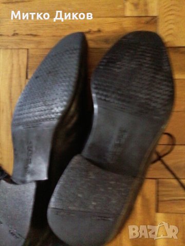 Geox Respira -черни мъжки обувки естествена кожа №43, снимка 6 - Ежедневни обувки - 22628837