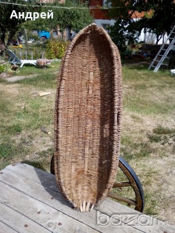 Старинен кош,панер, снимка 6 - Антикварни и старинни предмети - 19274718