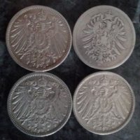Германски сребърни монети, снимка 2 - Нумизматика и бонистика - 22069821