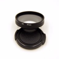 Комплект UV филтър 37mm, преходник и капак OEM за GoPro Hero 3/3+ , снимка 5 - Обективи и филтри - 17110609