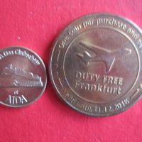 Стар немски жетон монета стари жетони , снимка 3 - Колекции - 26065901