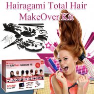 0435 Комплект за професионални прически Hairagami Kit, снимка 1 - Продукти за коса - 17458653
