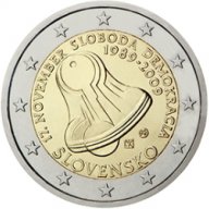 2 Евро монети (възпоменателни) емитирани 2009г, снимка 7 - Нумизматика и бонистика - 16924112