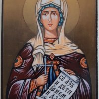 Икона на Света Емилия icona sveta emilia, снимка 1 - Икони - 21900516